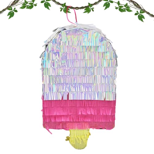 Pinata aus Aluminiumfolie für Kinder, Pinata mit, klein und bunt, Geschenk für Geburtstagsfeiern, Schulpartys, Tischdekoration, Jubiläumsfeiern Pinata aus Aluminiumfolie für Kinder, Pinata mit, klein und bunt, Geschenk für Geburtstagsfeiern, Schulpartys, Tischdekoration, Jubiläumsfeiern von Vibhgtf