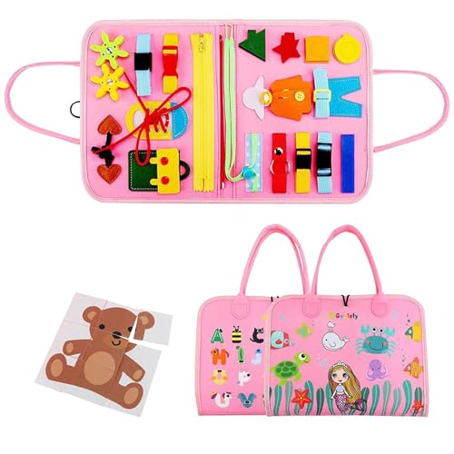 Sensorisches Buch für Kinder, Buch mit Vorschulaktivitäten, interaktives Reisespiel für den Kindergarten, Lehrmaterialien zu Hause, Feinmotorikspielzeug Sensorisches Buch für Kinder, Buch mit Vorschulaktivitäten, interaktives Reisespiel für den Kindergarten, Lehrmaterialien zu Hause, Feinmotorikspielzeug von Vibhgtf