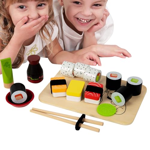 Toy Kitchen Set – Spiel von Sushi, kreative Küche beim Spielen von Mahlzeiten | Ein Set für gefälschte Mahlzeiten für Mädchen, , Geburtstag, Klassenzimmer Toy Kitchen Set – Spiel von Sushi, kreative Küche beim Spielen von Mahlzeiten | Ein Set für gefälschte Mahlzeiten für Mädchen, , Geburtstag, Klassenzimmer von Vibhgtf