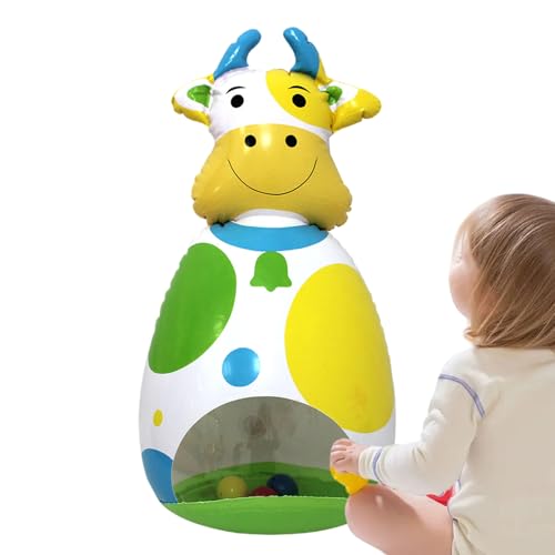Vibhgtf Aufblasbare Bauernhoftiere, 3D-Figur, interaktive Puppe für Kinder, Geschenk, Reisen, Klassenzimmer, Haus, Garten, Schreibtisch Vibhgtf Aufblasbare Bauernhoftiere, 3D-Figur, interaktive Puppe für Kinder, Geschenk, Reisen, Klassenzimmer, Haus, Garten, Schreibtisch von Vibhgtf