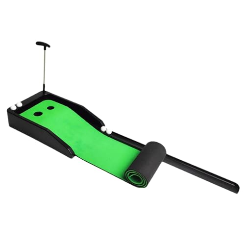 Vibhgtf Desktop-Golfspiele - Indoor-Minigolf – Tragbarer Samt-Minigolf mit Gummiboden | Multifunktionale Desktop-Spiele, dekoratives Golf-Trainingsspielzeug mit System von Vibhgtf