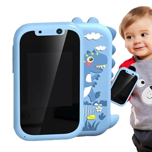 Vibhgtf Kinder-Handy-Spielzeug mit Kamera, Kinder-Handy, Kamera-Lernspielzeug, Smartphone für Kinder, pädagogisches Lernspielzeug von Vibhgtf