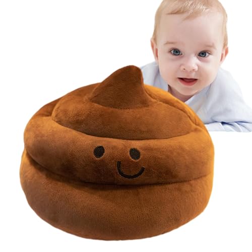 Vibhgtf Poop Plüsch | Gefüllter Plüschkot | SPOOod Poo Plüschspielzeug, ausgestopftes Poop Plüschkissen, Neuheit Poop Plushie, lustiges Poop -Spielzeug für & Mädchen von Vibhgtf