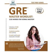 GRE Master Wordlist von Vibrant Publishers