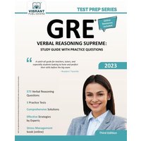 GRE Verbal Reasoning Supreme von Vibrant Publishers