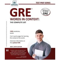 GRE Words In Context von Vibrant Publishers