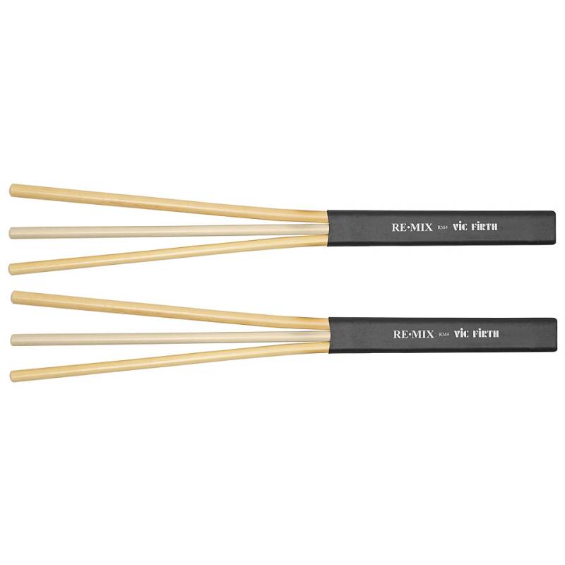 Vic Firth RM4 Remix Brush Birch & Rattan Besen von Vic Firth