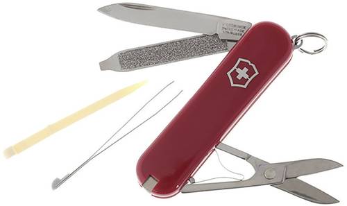 Victorinox CLASSIC 0.6223.B1 Taschenmesser Anzahl Funktionen 7 Rot von Victorinox