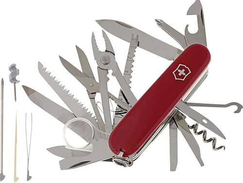 Victorinox SwissChamp 1.6795 Schweizer Taschenmesser Anzahl Funktionen 33 Rot von Victorinox