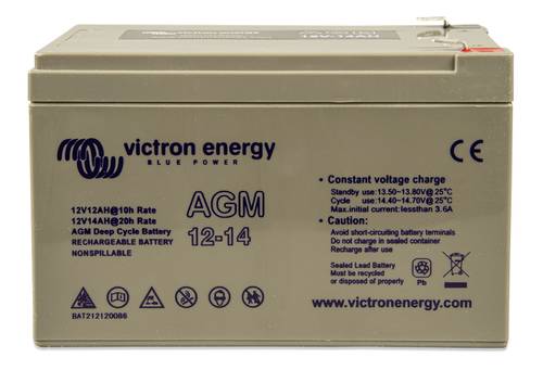 Victron Energy BAT212120086 Bleiakku 12V 14Ah Blei-Gel (B x H x T) 151 x 101 x 98mm Wartungsfrei von Victron Energy