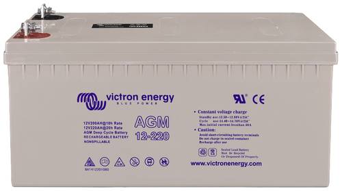 Victron Energy BAT412124081 Bleiakku 12V 240Ah Blei-Gel (B x H x T) 522 x 224 x 240mm M8-Schraubansc von Victron Energy