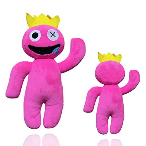 Vicyol S&D Rainbow Friends Puppe. Regenbogen Freunde Plüschpuppen. Horror-Videospielspielzeug. Geschenk für Kinder zu Weihnachten, Geburtstag. (Pink, Rose, 34 cm) von Vicyol S&D