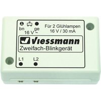 VIESSMANN 5037 N Zweifach-Blinkgerät mit 2 blauen Glühlampen von Viessmann