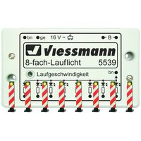 VIESSMANN 5040 H0 Warnbaken, 8 Stück mit Lauflichtelektronik von Viessmann