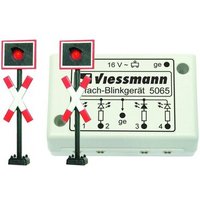 VIESSMANN 5060 H0 Andreaskreuze, 2 Stück mit Blinkelektronik von Viessmann