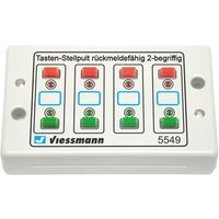 VIESSMANN 5549 Universal-Tasten-Stellpult, rückmeldefähig, 2-begriffig von Viessmann