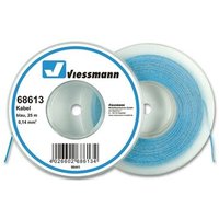 VIESSMANN 68613 Kabel auf Abrollspule, 0,14 mm², blau, 25 m von Viessmann