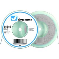 VIESSMANN 68683 Kabel auf Abrollspule, 0,14 mm², grau, 25 m von Viessmann