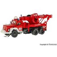 VIESSMANN 8051 H0 Feuerwehr MAGIRUS DEUTZ 3-achsBergekran Basis Funktionsmodell CarMotion von Viessmann