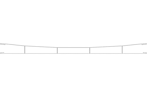 Viessmann 4133 - H0 Fahrdraht 142,0 mm, 5 Stück von Viessmann