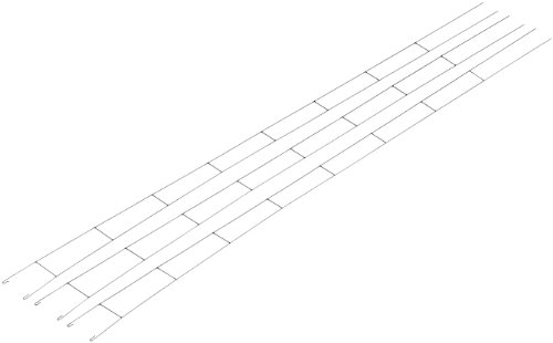 Viessmann 4144 - H0 Fahrdraht zum Abspannen 400 mm von Viessmann