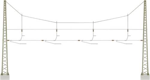 Viessmann Modelltechnik 4163 H0 Quertragwerk Universell 1St. von Viessmann Modelltechnik