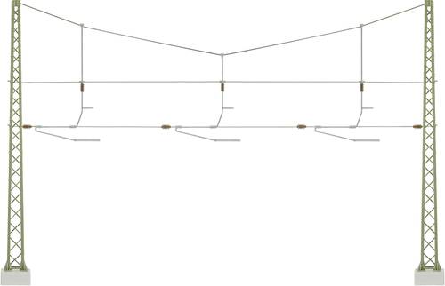 Viessmann Modelltechnik 4362 N Quertragwerk 3gleisig 1St. von Viessmann Modelltechnik