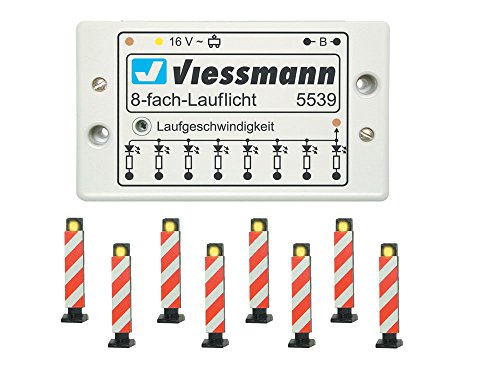 Viessmann 5040 - H0 Warnbaken, 8 Stück von Viessmann