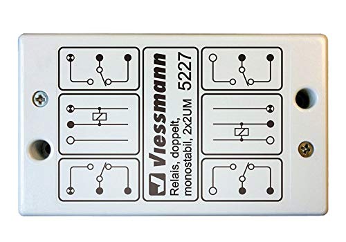 Viessmann 5227 - Relais, doppelt, monostabil, 2 x 2UM von Viessmann