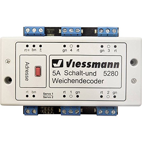 Viessmann Modelltechnik 5280 Viessmann Modellspielwaren Schalt- und Weichendecoder Baustein von Viessmann