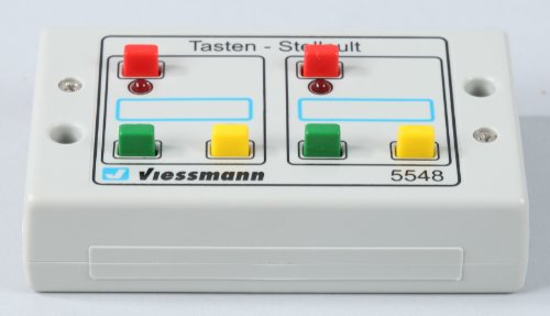 Viessmann 5548 - Tasten-Stellpult, rückmeldefähig von Viessmann