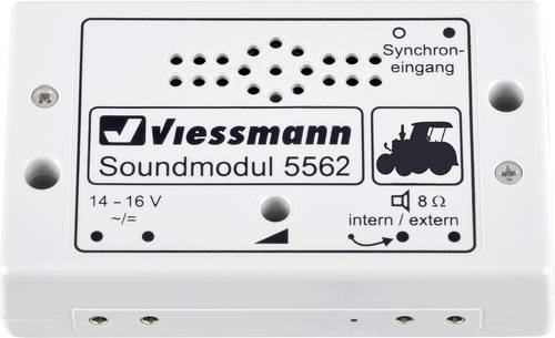 Viessmann Modelltechnik 5562 Soundmodul LANZ Bulldog Fertigbaustein von Viessmann Modelltechnik