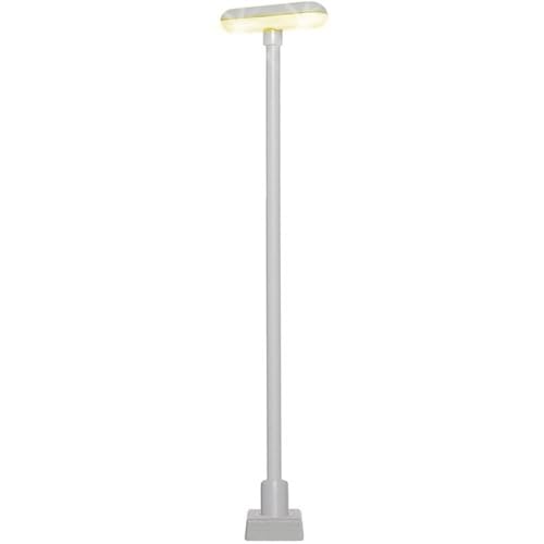 Viessmann 63641 H0 Bahnsteigleuchte mit Kontaktstecksockel,2 LEDs weiß von Viessmann