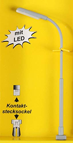 Viessmann 60901 - H0 Peitschenleuchte mit Kontaktstecksockel und LED von Viessmann