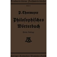 Philosophisches Wörterbuch von Vieweg & Teubner