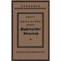 Psÿchologisches Wörterbuch von Vieweg & Teubner