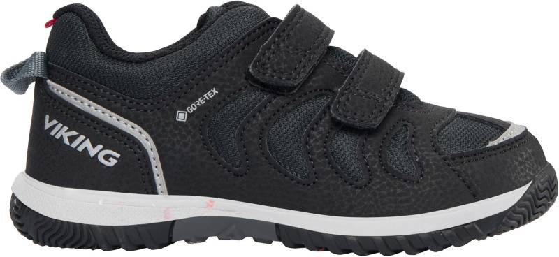 Viking Cascade 2V GTX Kinder Sneaker, Schwarz, 29, Kinderschuhe von Viking