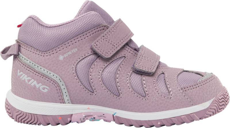 Viking Cascade 2V Mid GTX Kinder Sneaker, Dusty Pink, 32, Kinderschuhe von Viking