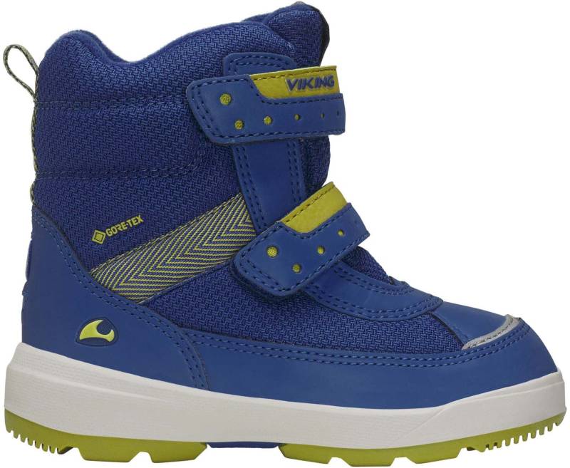 Viking Play High GTX R Warm Winterstiefel, Cobolt/Lime, 22 von Viking