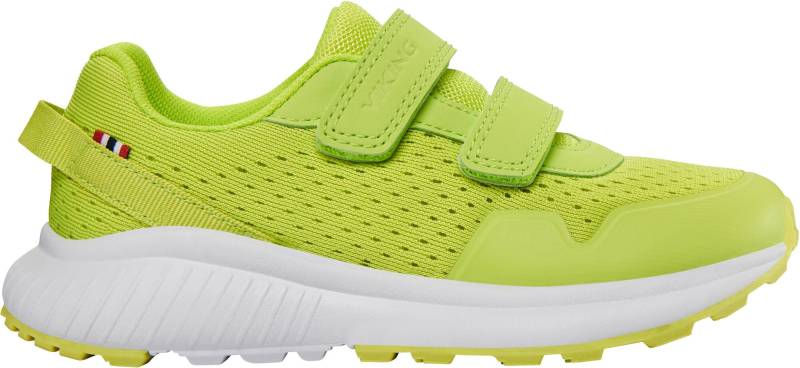 Viking Aery Breeze 2V Kinder Sneaker, Acid-Green, 27, Kinderschuhe von Viking