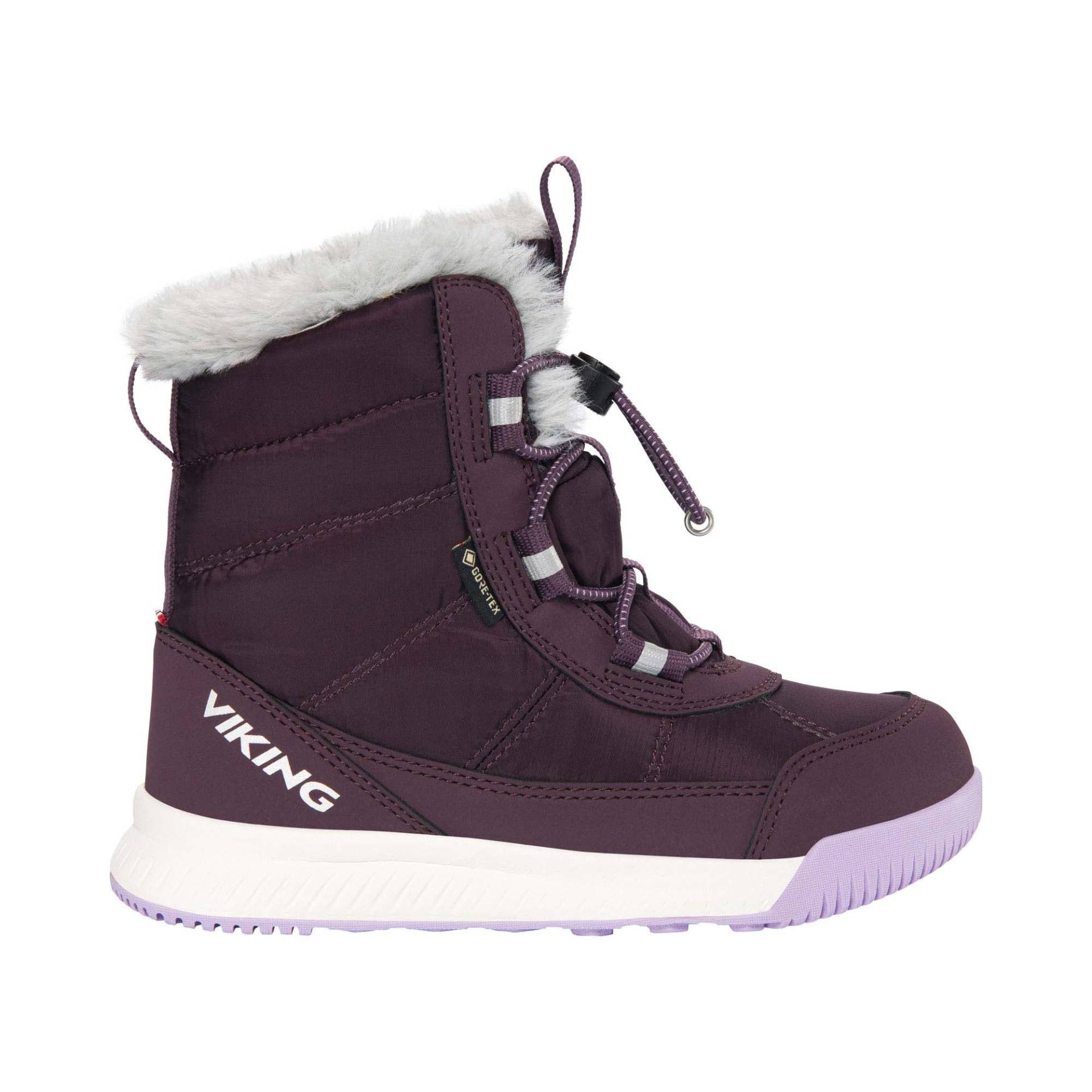 Viking Aery SL GTX Winterstiefel, Grape/Lilac, 22 von Viking