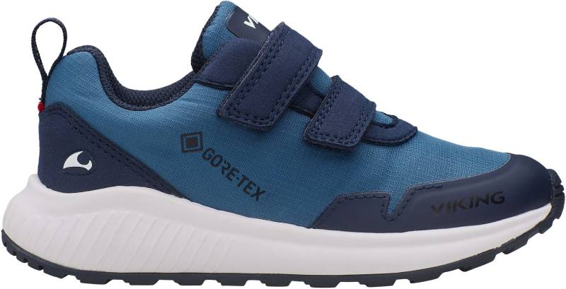 Viking Aery Track 2V GTX Kinder Sneaker, Denim, 23, Kinderschuhe von Viking