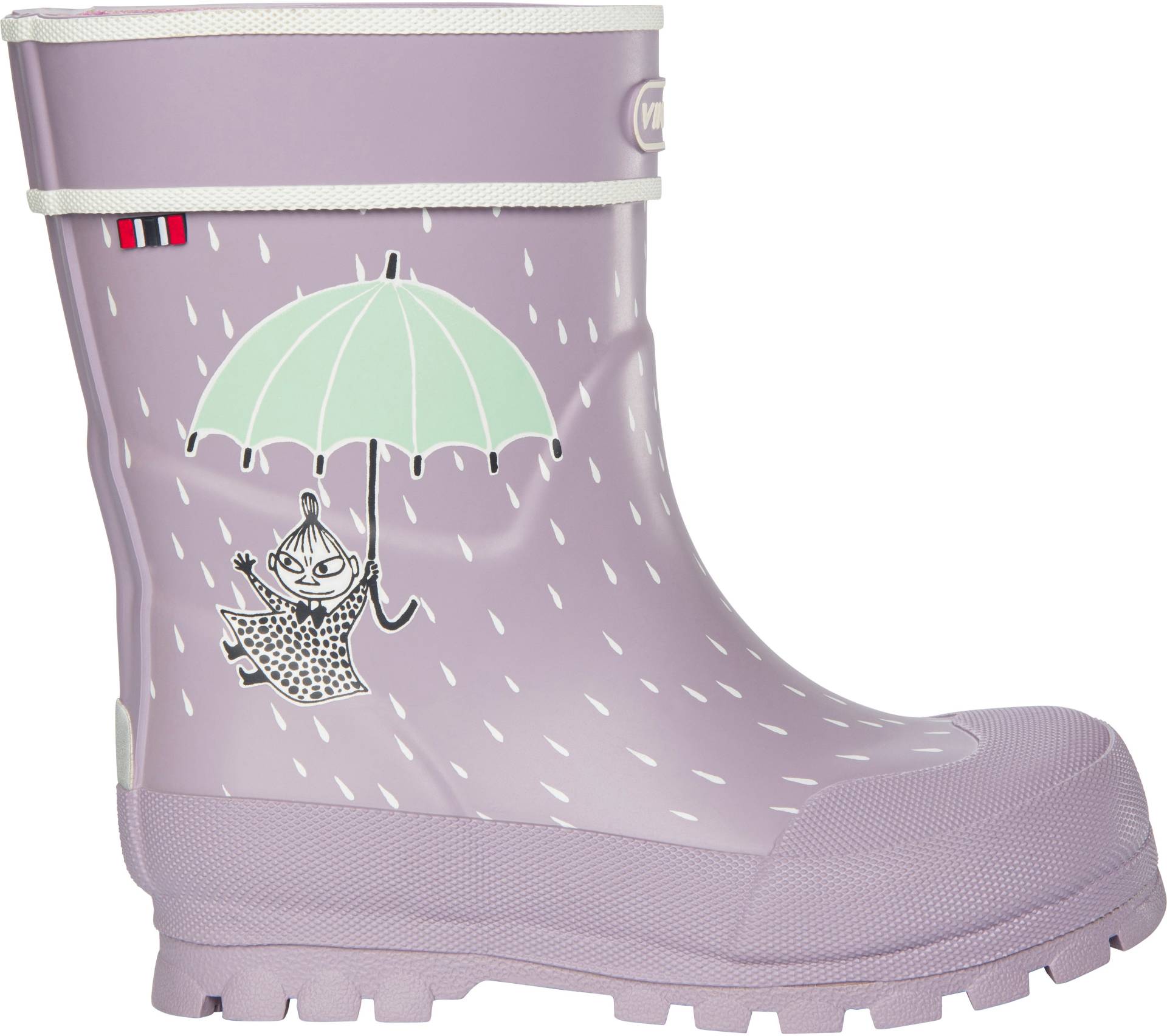 Viking Alv Jolly Mumin Gummistiefel, Lilac, 30, Kindergummistiefel, Kinderstiefel, Gummistiefel kinder, Kids von Viking