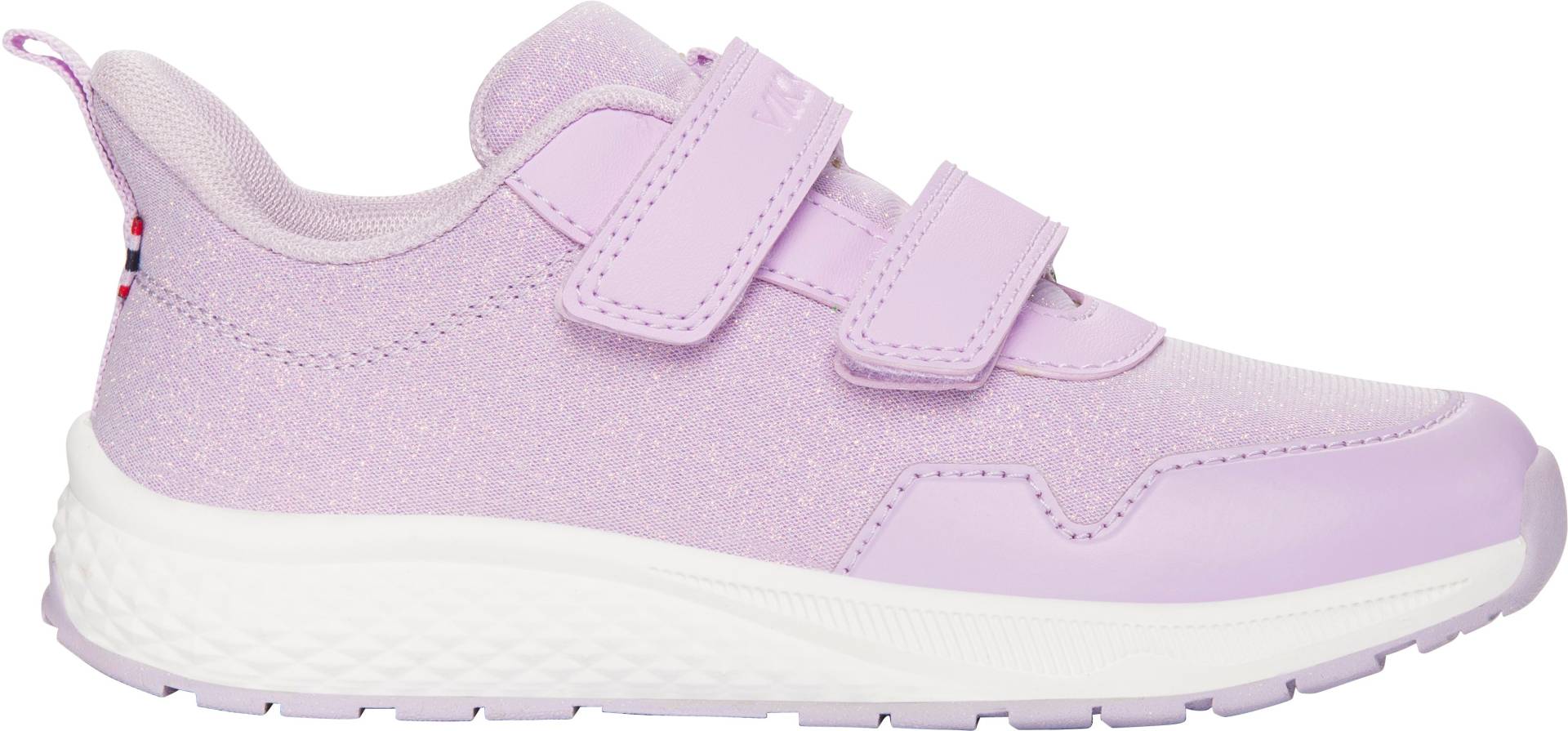 Viking Bouncy Glitter 2V Kinder Sneaker, Lila, 30, Kinderschuhe von Viking