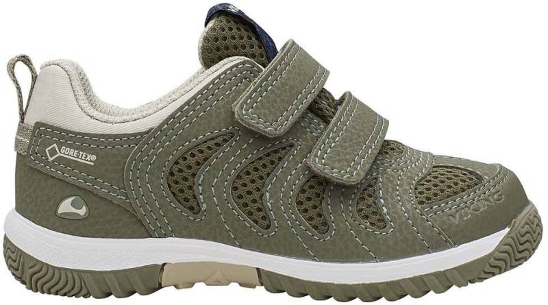 Viking Cascade III GTX Kinder Sneakers, Olive, 26, Kinderschuhe von Viking