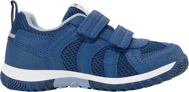 Viking Cascade Low II Kinder Sneaker, Blue/Iceblue, 27, Kinderschuhe von Viking