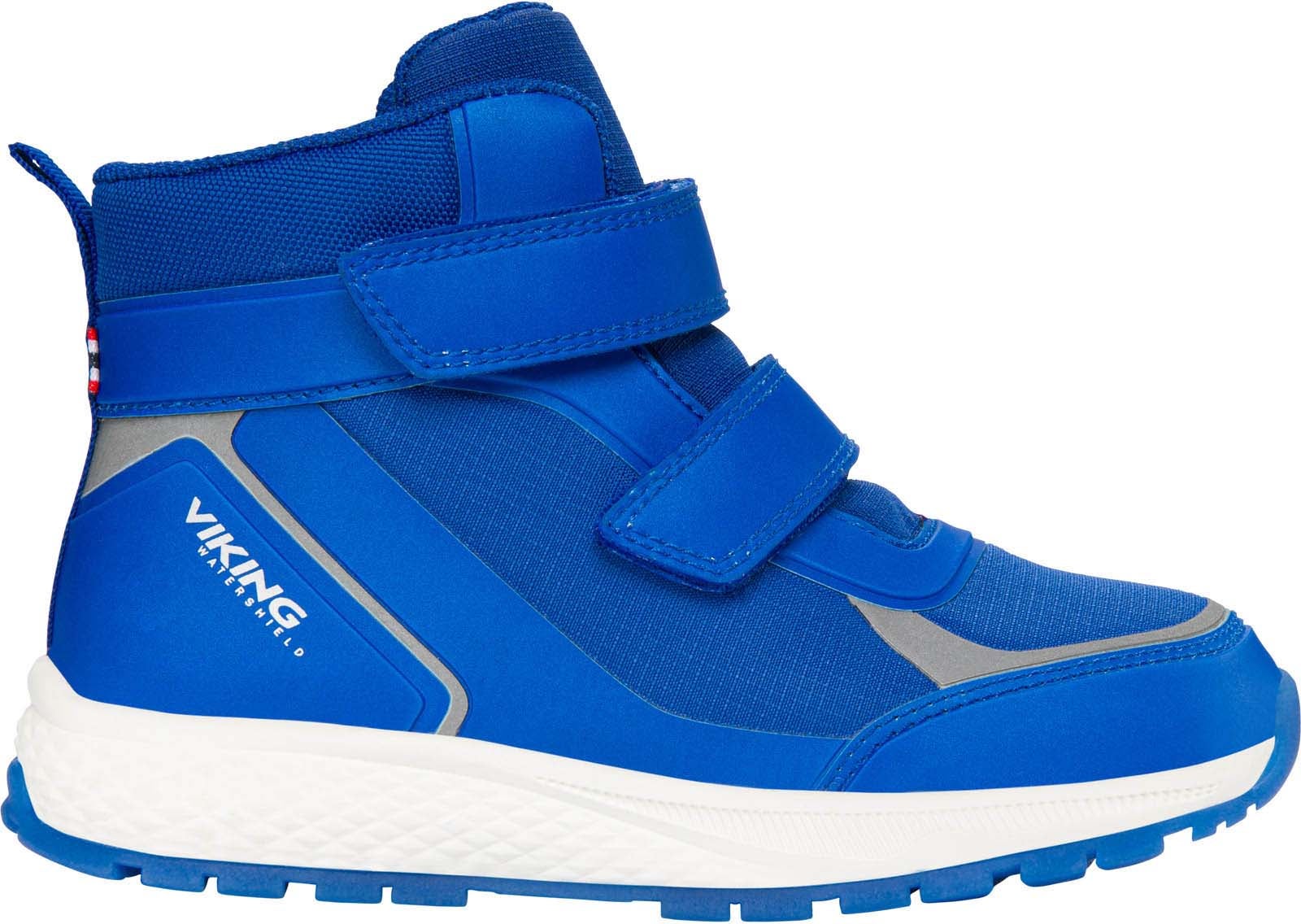 Viking Equip Glow WP 2V Kinder Sneaker, Blau, 25, Kinderschuhe von Viking