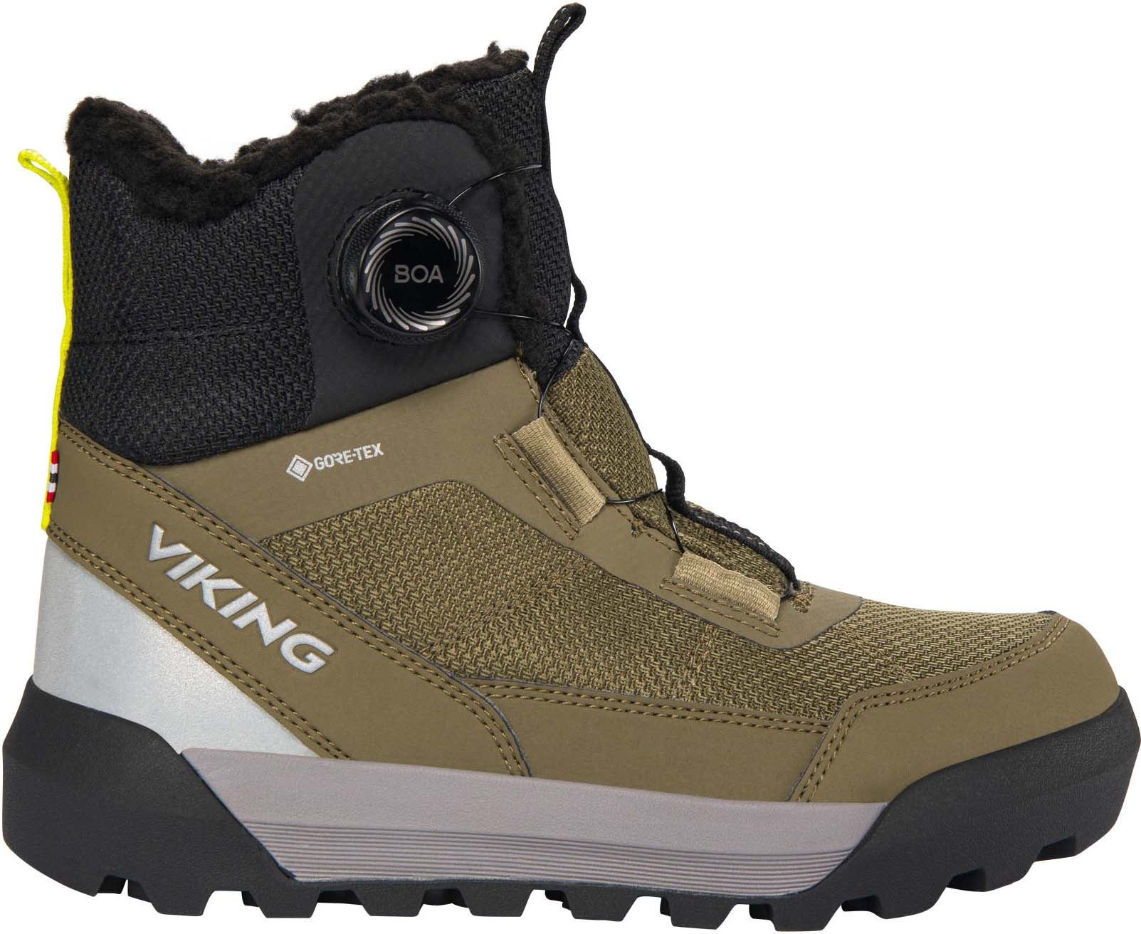 Viking Expower BOA GTX Winterstiefel, Khaki, 30 von Viking