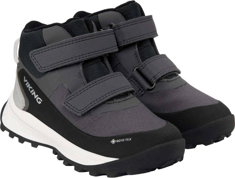 Viking Expower Mid GTX 2V Kinder Sneaker, Charcoal, 34, Kinderschuhe von Viking