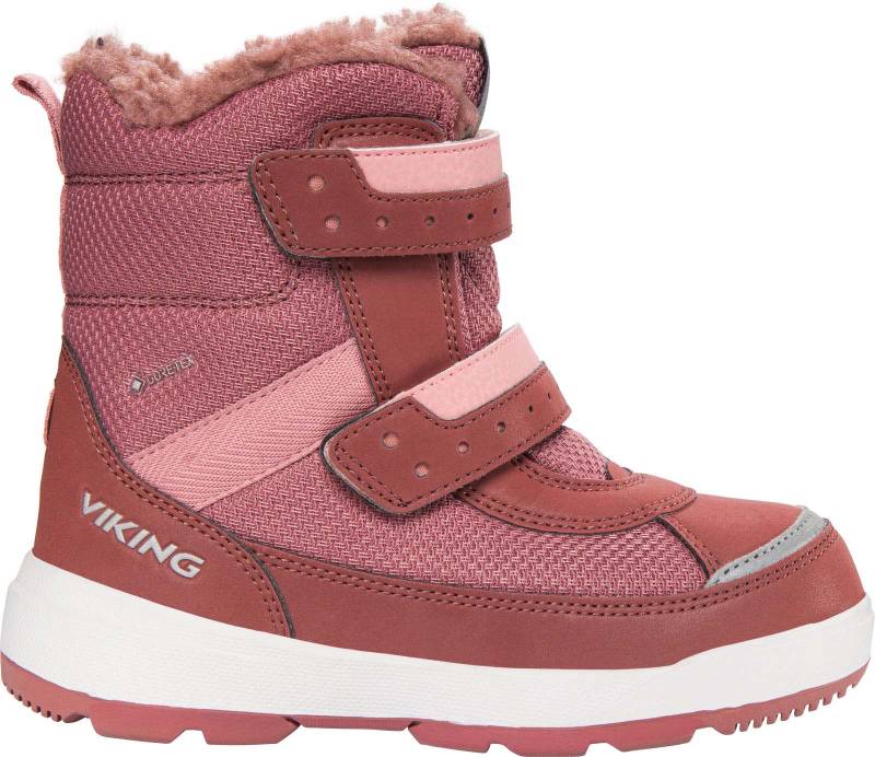 Viking Play Reflex 2V GTX Winterstiefel, Rosa/Hellrosa, 27 von Viking